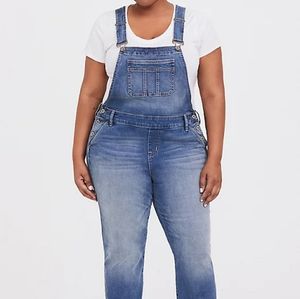 Vintage Crop Overalls